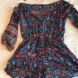 American eagle off the shoulder romper